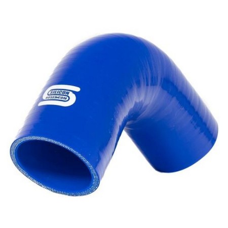 A90-45 - Manicotto in silicone con curva 90° diametro interno ø 45mm - BLU 45  tubo tubi manicotto manicotti siliconico siliconi