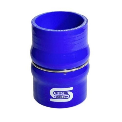 B-63 - Manicotto in silicone dritto "Hump" diametro interno ø 63mm - BLU 63  tubo tubi manicotto manicotti siliconico siliconici