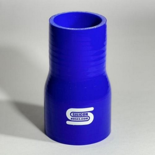 S25-22 - Manicotto in silicone dritto a riduzione diametro interno 25mm a 22mm - BLU 25 22 25-22tubo tubi manicotto manicotti si