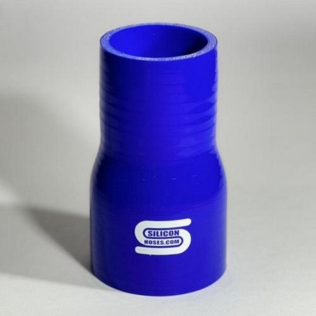 S35-25 - Manicotto in silicone dritto a riduzione diametro interno 35mm a 25mm - BLU 35 25 35-25tubo tubi manicotto manicotti si