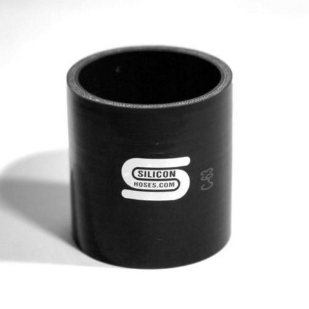 SH-80L1B - Tubo manicotto in silicone dritto 10cm diametro interno ø 80mm - NERO 80  tubo tubi manicotto manicotti siliconico si