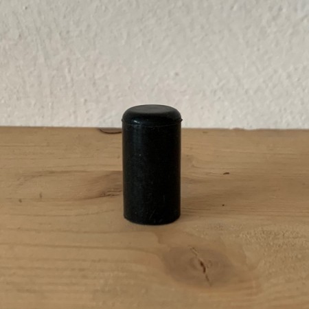 TP-10 - Tappo di chiusura in silicone diametro interno 10mm  - NERO 10  tubo tubi manicotto manicotti siliconico siliconici sili