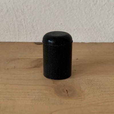 TP-16 - Tappo di chiusura in silicone diametro interno 16mm  - NERO 16 tubo tubi manicotto manicotti siliconico siliconici silic