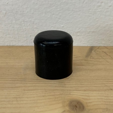 TP-25 - Tappo di chiusura in silicone diametro interno 25mm  - NERO 25 tubo tubi manicotto manicotti siliconico siliconici silic