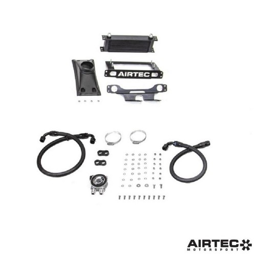 ATMSFO139 Airtec Radiatore olio maggiorato Ford Fiesta MK8.5 ST 200cv Facelift oil cooler raffreddamento sandwich termostato air