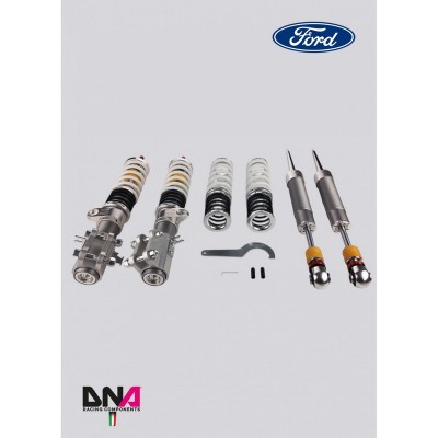 DNA Racing PC2188 Kit di ammortizzatori a ghiera regolabile WRS Ford Fiesta mk7 e ST assetto coilover regolabile