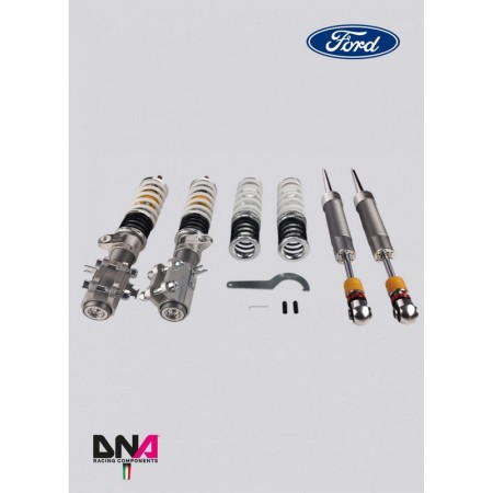 DNA Racing PC2188 Kit di ammortizzatori a ghiera regolabile WRS Ford Fiesta mk7 e ST assetto coilover regolabile