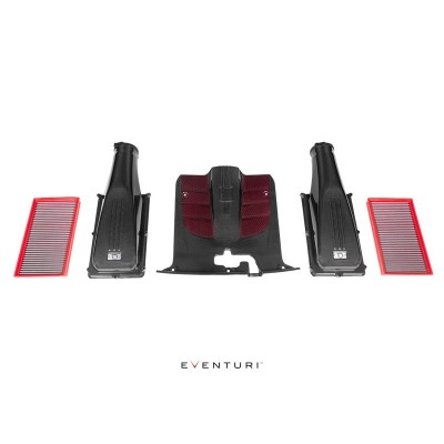 Eventuri EVE-F12-CF-INT Aspirazione diretta in carbonio lucido Ferrari F12 Berlinetta filtro sportivo