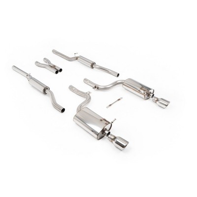 SSXAU296 Milltek Cat-back Audi A4 B6 3.0 V6 Quattro scarico sportivo terminale marmitta decat skat 200 celle