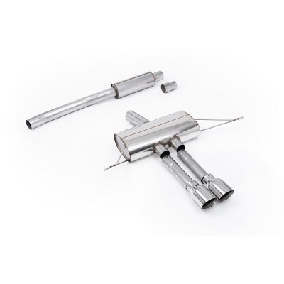 SSXM504 Milltek Particulate Filter-back Resonated Mini Mk4 F66 Cooper S 2.0 B48 scarico sportivo terminale marmitta decat skat 2