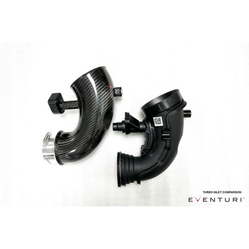 Eventuri EVE-G9X-CF-CHG Turbo inlets in carbonio lucido BMW Serie 5 G90/G91 M5 turbina
