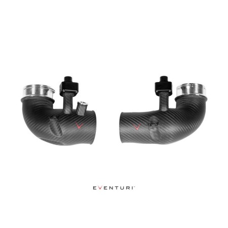 Eventuri EVE-G9X-CFM-CHG Turbo inlets in carbonio opaco BMW Serie 5 G90/G91 M5 turbina