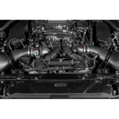 Eventuri EVE-G9X-CFM-CHG Turbo inlets in carbonio opaco BMW Serie 5 G90/G91 M5 turbina 2