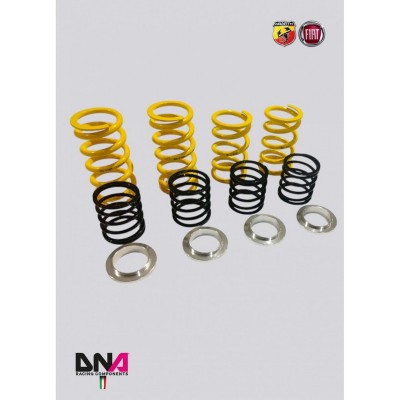DNA Racing PC2109 Kit molle Track Day per ammortizzatori WRS Abarth 500/595/695 assetto coilover regolabile