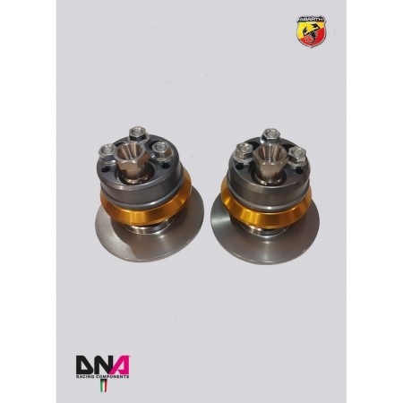 DNA Racing PC2186 Kit top mount per ammortizzatori WRS Opel Adam assetto coilover regolabile
