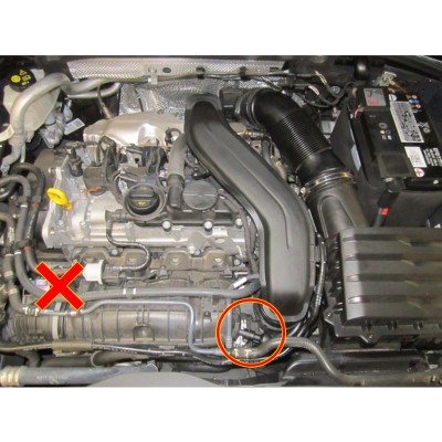 FMBGFK22 Adattatore sensore pressione per manometro turbo  Audi A1 (GB) 35 TFSI 1.5 TSI dal 2018 versione dal 2022 Forge Motorsp 2