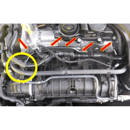 FMDV39 Valvola pop off a sfiato esterno con manicotto  Cupra Formentor 1.5 TSI dal 2022 Forge Motorsport