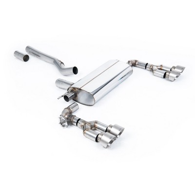 SSXBM1246 Milltek Particulate Filter-back BMW Serie 1 F40 M135i xDrive scarico sportivo terminale marmitta decat skat 200 celle