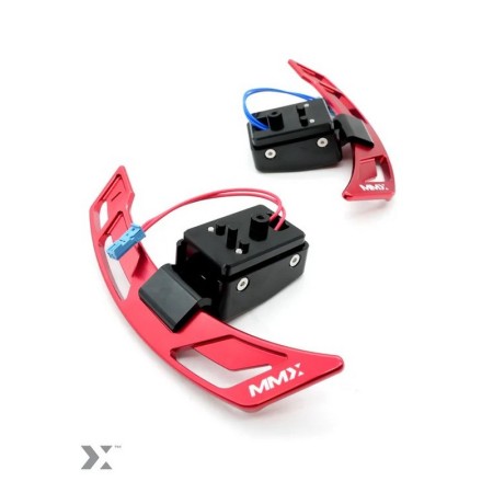 MMR04-0009-RED MMX Performance Palette cambio Magnetic MINI F56 Cooper S, JCW in alluminio rosse Paddle sequenziale automatico