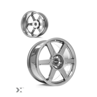 MMR09-1002 MMX Performance Cerchio x06 18x8 ET44 5x112 MINI Cooper S e JCW F54 F55 F56 F57 F60 Argento lucido cerchione ruota