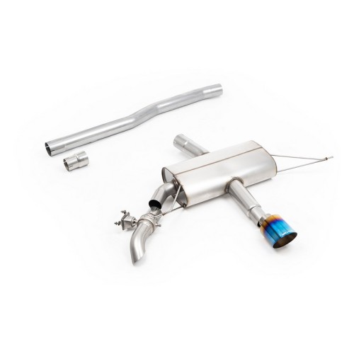 SSXM513 Milltek Particulate Filter-back Non-resonated Mini Mk4 F66 JCW 2.0 B48 scarico sportivo terminale marmitta decat skat 20