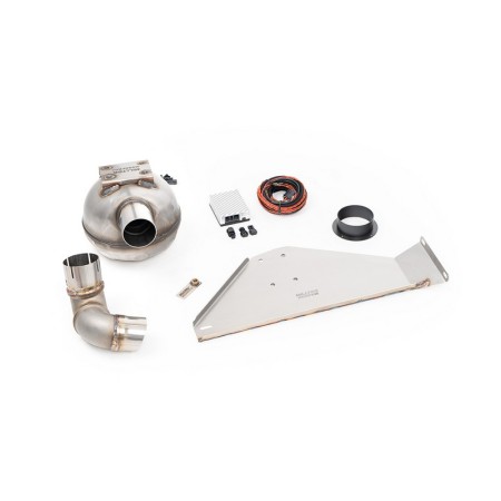 SSXTA101 Milltek Active Sound Control Tesla Model 3 RWD & Dual Motor AWD scarico sportivo terminale marmitta decat skat 200 cell