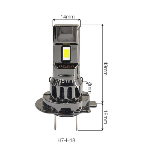 Kit conversione luci fari a LED ILuz Titan 6500K lampade lampadine H7 - Simoni Racing TZ7