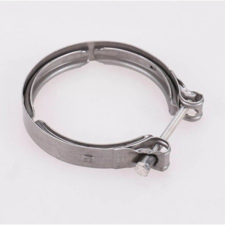 Fascetta V-Band V-Clamp per chiusura downpipe su turbina Garrett 1446 per Abarth Alfa Fiat - FCA 51869672
