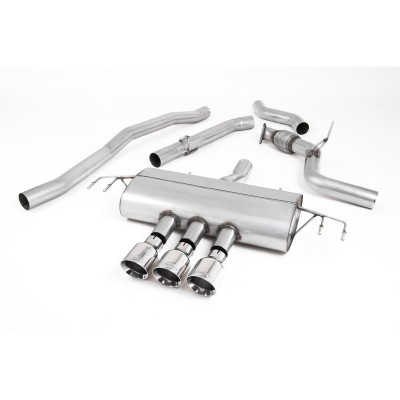 SSXHO260 Milltek Cat-back Non-resonated Honda Civic FK7 1.5 Si  scarico sportivo terminale marmitta decat skat 200 celle