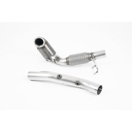 SSXVW539 Milltek Downpipe Cast con Cat HJS Skoda Octavia SE vRS 2.0 TSI 245cv CON OPF/GPF scarico sportivo terminale marmitta de