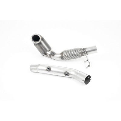 SSXVW541 Milltek Downpipe Cast con Cat sportivo Skoda Octavia SE vRS 2.0 TSI 245cv CON OPF/GPF scarico sportivo terminale marmit