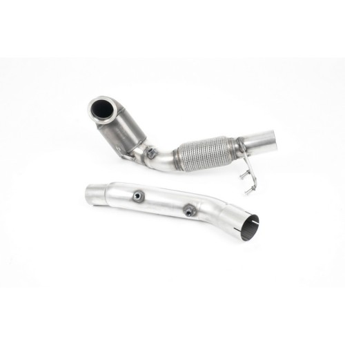 SSXVW541 Milltek Downpipe Cast con Cat sportivo Skoda Octavia SE vRS 2.0 TSI 245cv CON OPF/GPF scarico sportivo terminale marmit
