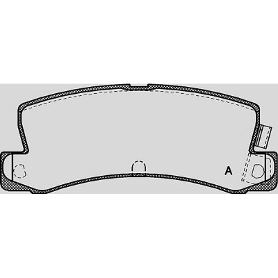 Pastiglie posteriore Toyota Yaris, Celica, Corolla, MR2 REMSA Aftermarket BPM021404