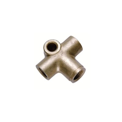 Raccordo femmina a T 3 vie Metrico M10 x 1,0 mm per tubi freno Goodridge 319-31B