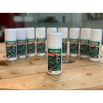 Bacticyd spray disinfettante multiuso sedili selleria igienizzante muffe virus Pilot 38202