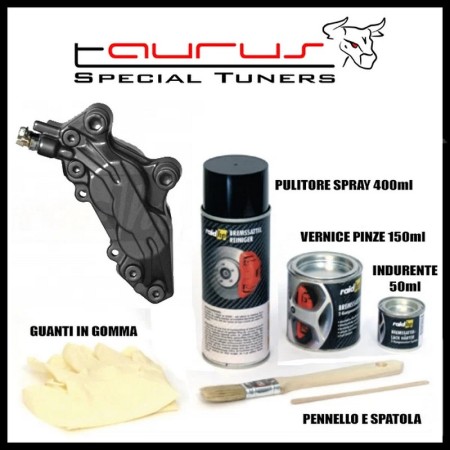 Kit vernice a pennello Antracite alte temperature per pinze dei freni Raid 350047