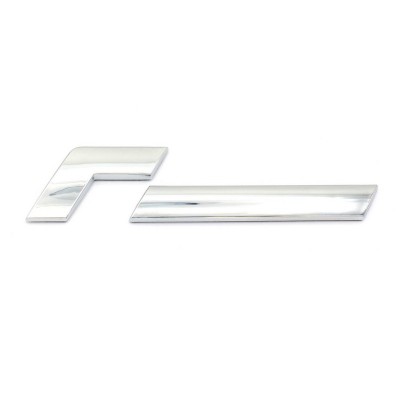 VWR800000 Racingline Badge adesivo in rilievo Silver - Cromato