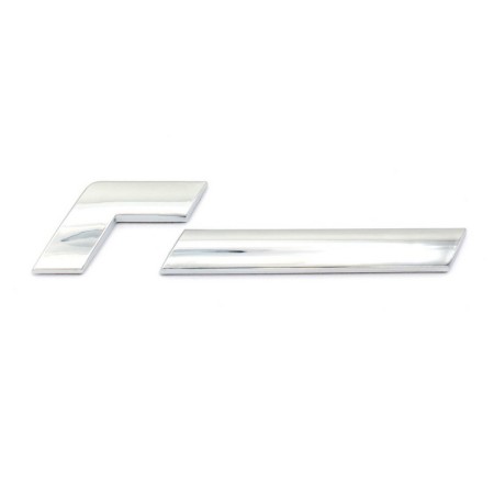 VWR800000 Racingline Badge adesivo in rilievo Silver - Cromato