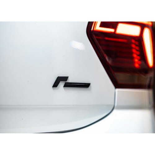 VWR800001 Racingline Badge adesivo in rilievo Black - Nero