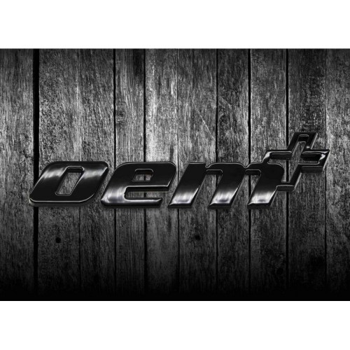 VWR800003 Racingline Badge adesivo in rilievo OEM+ Black - Nero