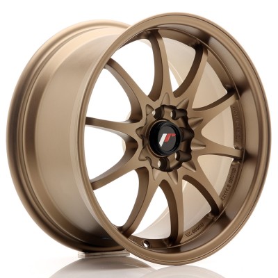 Cerchio in lega JR Wheels JR5 17x8,5 ET35 5x100/114,3 Dark Anodized Bronze