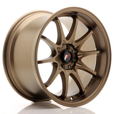 Cerchio in lega JR Wheels JR5 17x9,5 ET25 4x100/114,3 Dark Anodized Bronze
