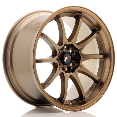Cerchio in lega JR Wheels JR5 18x9,5 ET38 5x100/114,3 Dark Anodized Bronze