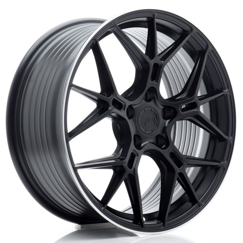 Cerchio in lega JR Wheels JR51 18x8 ET45 5x112 Satin Black w/ Machined Lip