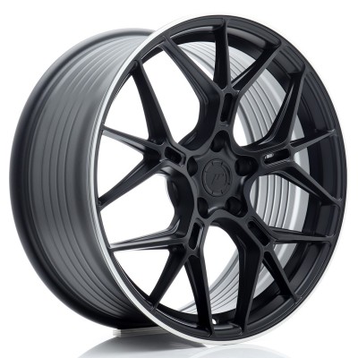 Cerchio in lega JR Wheels JR51 19x8,5 ET35 5x112 Satin Black w/ Machined Lip