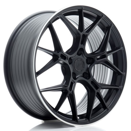 Cerchio in lega JR Wheels JR51 19x8,5 ET35 5x112 Satin Black w/ Machined Lip