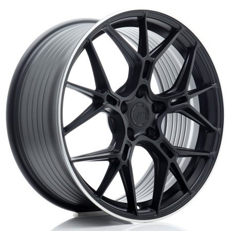 Cerchio in lega JR Wheels JR51 19x8,5 ET35 5x112 Satin Black w/ Machined Lip