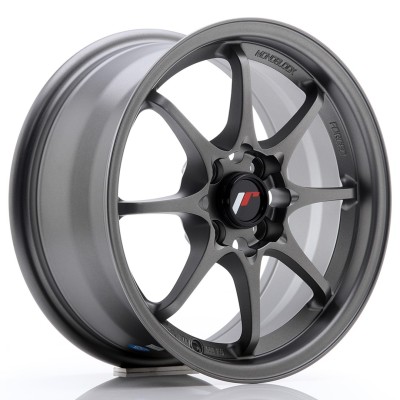 Cerchio in lega JR Wheels JR5 15x7 ET35 4x100 Matt Gun Metal