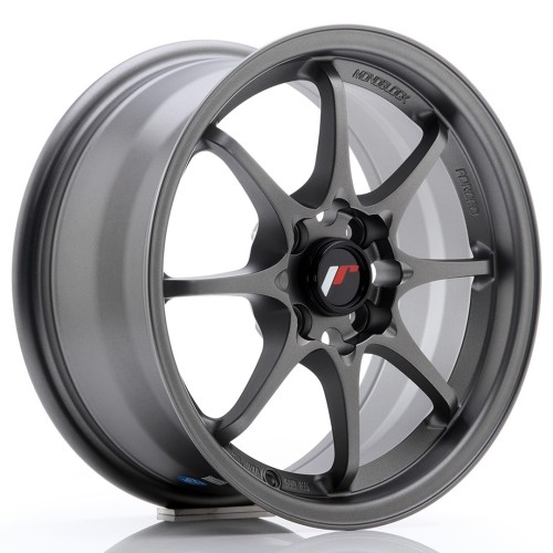 Cerchio in lega JR Wheels JR5 15x7 ET35 4x100 Matt Gun Metal