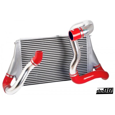DO88 BIG-110-R Kit intercooler + tubi SAAB 9-3 2.8T V6 06-11 ROSSI